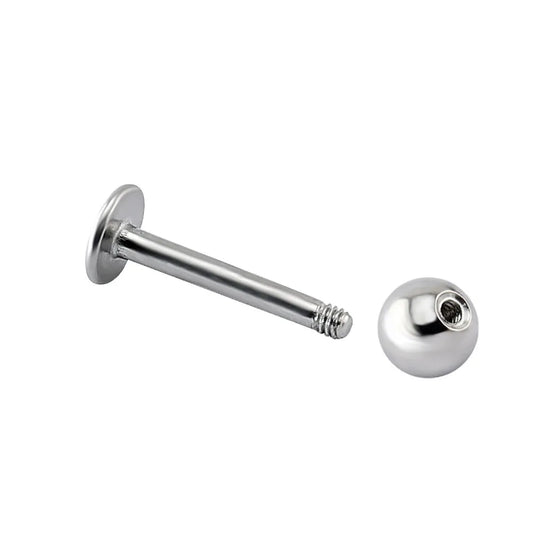 100pcs 16G Lip Ring Labret Tragus Ball Plain 316L Surgical Steel Fashion Body Piercing Jewelry  2mm 2.5mm 3mm 4mm Wholesale